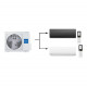 Мульти сплит-система на 2 комнаты 25+35 м2 Haier AS25S2SF2FA-B+AS35S2SF2FA-W/2U40S2SM1FA Flexis Super Match